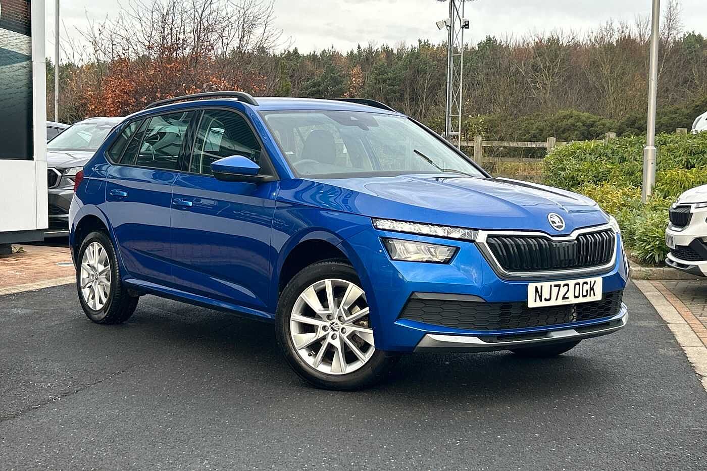 Find A Used Blue Koda Kamiq Tsi Ps Se Dsg Suv In Cramlington